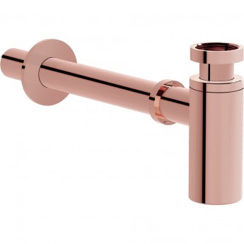 Сифон для раковины металлический VITRA, медь